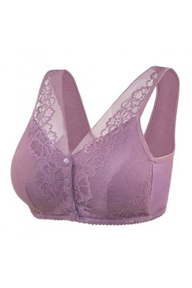 Lingerie Femme Sexy Ensemble Homme Sexy Hot y*2*k sous-vêtement à Boucle Avant Pas de Soutien-Gorge à Anneau en Acier Couvert