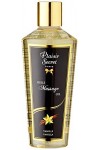Plaisirs Secrets Huile de Massage Sèche Sensuelle 100% Végétale Fraise 250 ml