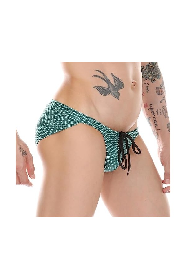 Lingerie Homme Utilisation Quotidienne sous-VêTement Portable Respirable Culottes éLastique Underwear Homme Sexy Plusieurs Po