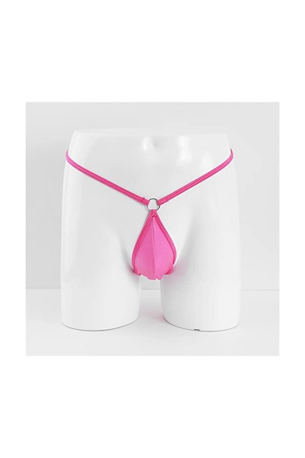 Générique String Homme Sexy Hot Dentelle Slips Boxer Hommes Simple personnalité Mode décontracté Sexy Mini String sous-vêteme