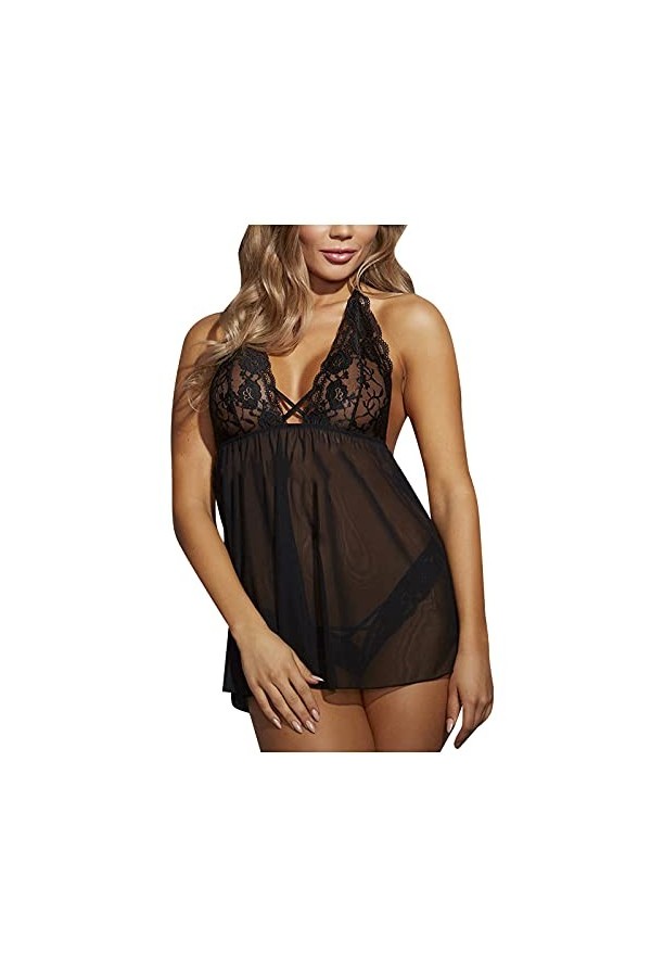 Lingerie Femme Sexy Ensemble Homme Sexy Hot y23k Sleepwear Lingerie Ensembles Lingerie Dentelle et Sexy Femmes Mode Soutien-G