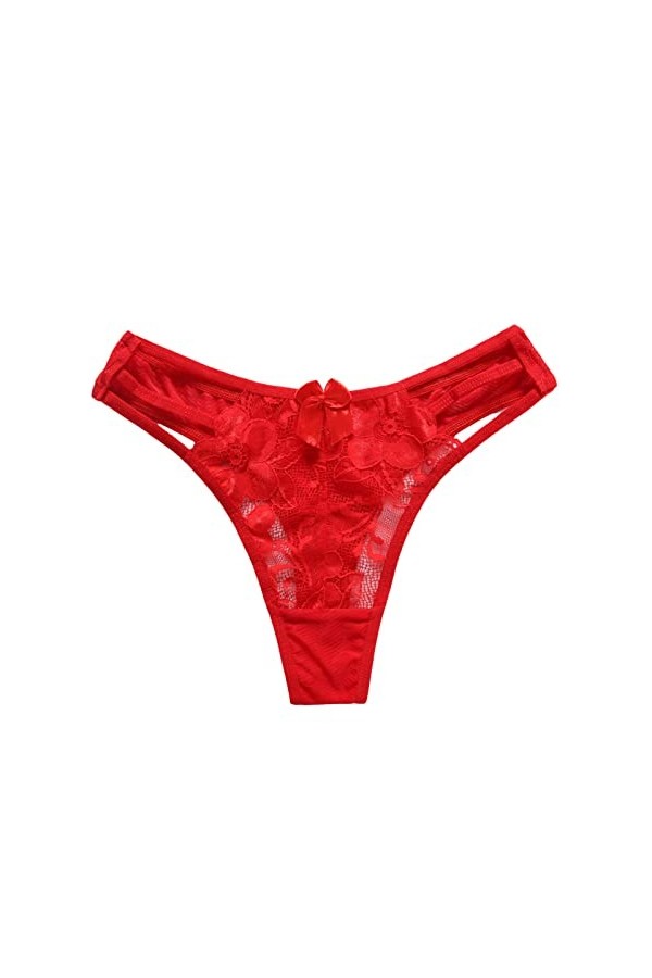 Culottes Sexy Femme Strings et Tangas Dentelle Culotte Sexy Culotte sans Couture String sans Couture Nuisette sous Vêtements 