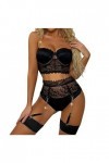 Lingerie Sexy Femme Coquine Hot Lingerie Et Vêtements Sexy Lingerie Sexy Couleur Unie Motif De Dentelle Sexy Ruban Transparen