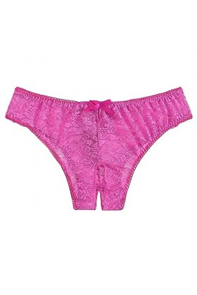 WWricotta Culotte Menstruelle Absorbante - Culotte Fendue Entrejambe Femme Culotte De Sport Sexy Stretch Slip Hollow Out Femm