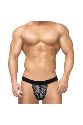 LKRSEEF Sexy Hot String Gay Chic Corset Slip Crossdresser Travesti Erotique Lingerie Transparent Tenue Elephant sous Vetement