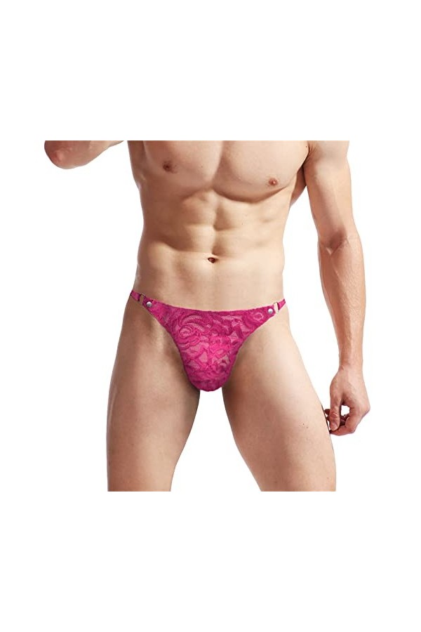 LKRSEEF Corset Jockstrap Gay Sexy Hot Cosplay Slip Sissy Erotique Travesti Lingerie Bretelle Tenue Dentelle Bondage Transpare