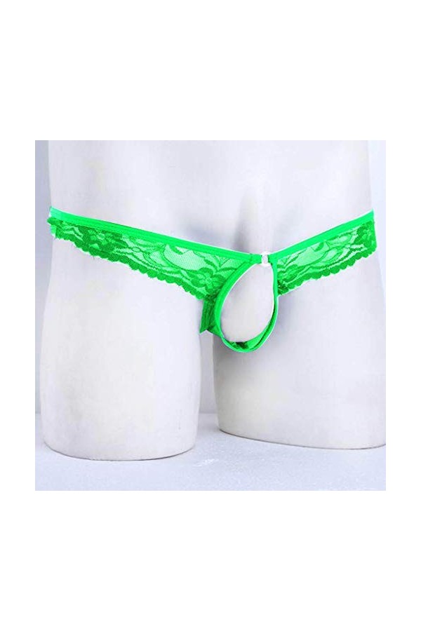 LKRSEEF Transparent String Gay Cosplay Corset Bondage Coquin Chic Bretelle Lingerie Travesti Tenue Mini Slip Erotique Elephan