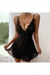 Lingerie Erothique Sexy Sensuelle Harnais Robe Sexy Coquine Lingerie Sexy Hot Night Wear Col en V Profond Erothique Ensemble 