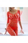 ADMAY 2023 New y/2k Style Lingerie Femmes Sexy Lingerie Résille Bodystocking sous-Vêtements De Nuit Chemises Bodys Lingerie S