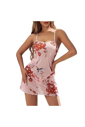 Lingerie Sexy pour Femme Femme dentelle vêtements de nuit Sexy Lingerie deux pièces ensemble chemises de nuit et chemises de 