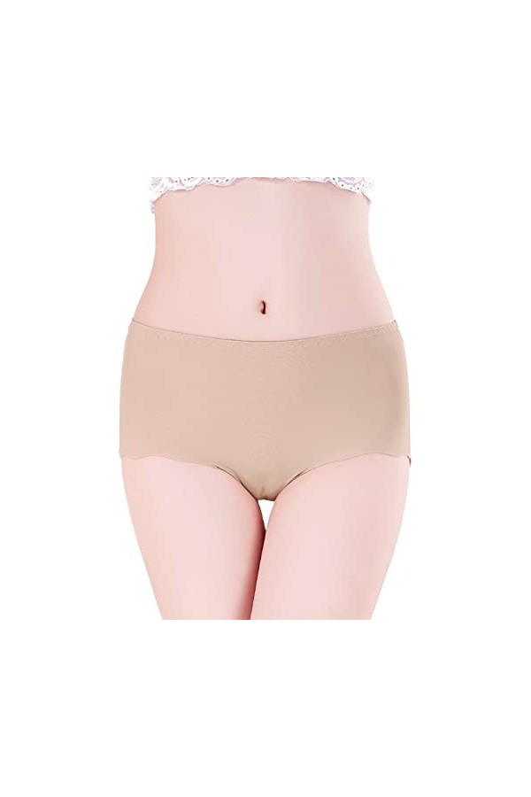 Culottes Sexy Femme Culotte sans Couture Taille Haute Culotte Taille Haute C String Ficelle Deshabillé Sexy Grande Taille Cul