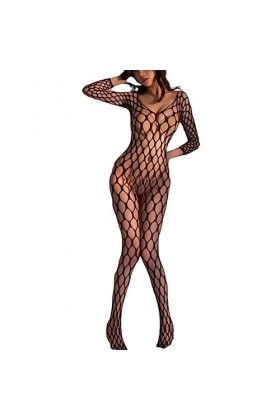 GilRu Sexy Lingerie Net Vêtements Fichiers Ouverts Lait Maternel No Off Passion Costume Transparent Sexy Bas Séduisant Body R