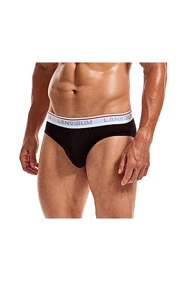 Pantalon et mode Knickers - Sous-vêtements pour homme - Sous-vêtements sexy - Bleu, Noir , L