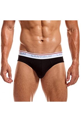 Pantalon et mode Knickers - Sous-vêtements pour homme - Sous-vêtements sexy - Bleu, Noir , L