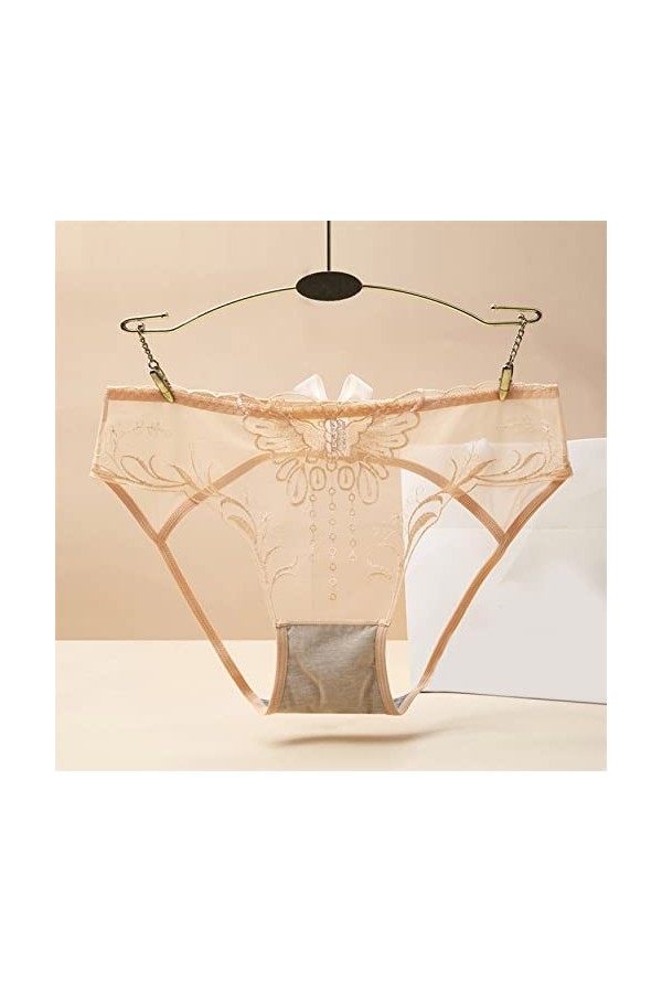 Dasongff Culottes Dentelle pour Femme Taille Haute Shorties Femmes Sexy Culotte Sexy Chic Slip Sexy Coquin Transparente Tanga