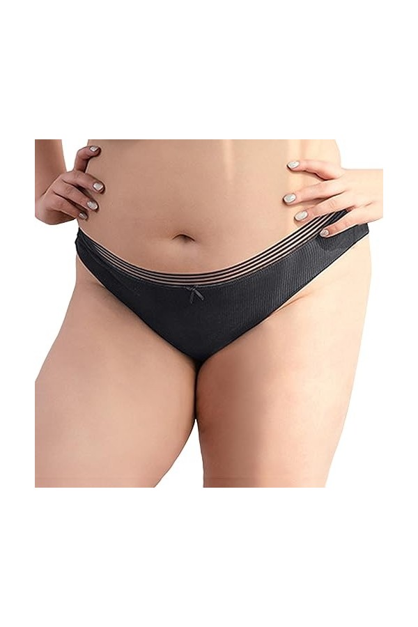 Pianshanzi Strings & Tangas pour Femme String Sexy Érotique avec Élastique Sans Couture Culotte Taille Sous-vêtements pour Fe