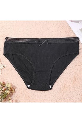 Pianshanzi Strings & Tangas pour Femme String Sexy Érotique avec Élastique Sans Couture Culotte Taille Sous-vêtements pour Fe