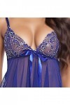 Lingerie Femme Sexy Ensemble Homme Sexy Hot y21k Lingerie V-Neck Nuit Broderie Maillage de Nuit Dentelle Bowknot Femmes Cuir 