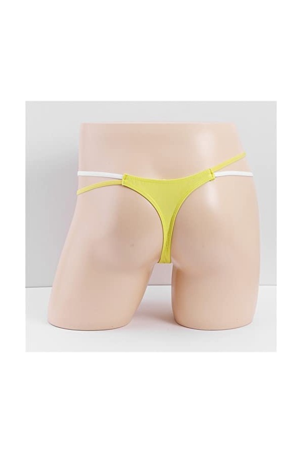 String Homme Sexy Hot Dentelle Slips Boxer Mens Simple Personnalité Mode Casual Sexy Mini String Sous-Vêtements T Pantalon Ny