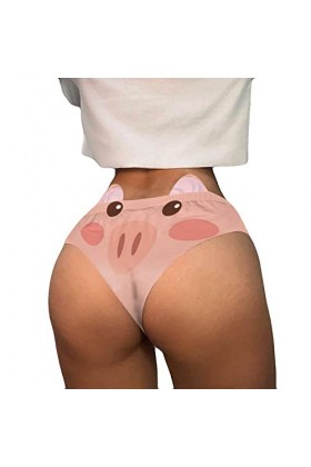 Lingerie Femme Sexy Ensemble Homme Sexy Hot y*2k sous-vêtements de Queue de Taille Moyenne danimaux imprimés en 3D pour Femm