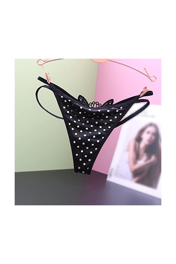 Générique Culotte Femme String Femme Culottes Taille Basse Slips Stretch Coquin Hot Plus Taille String Bikini Multipack Tenta