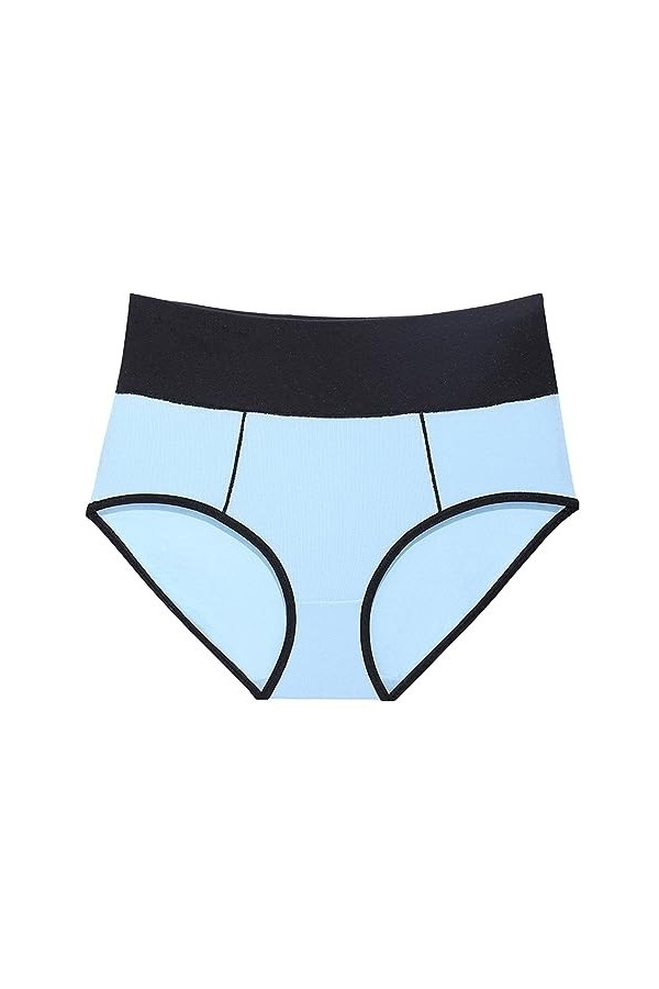 Pianshanzi Strings & Tangas pour femme Taille haute Tongs Respirant Confortable Strings Sans Couture Sous-vêtements V String 