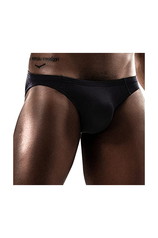 String Homme Sexy Hot Dentelle Slips Boxer Hommes sexy été mince glace transparente soie boxeurs respirants hommes taille non