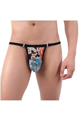 Ensemble de Lingerie Erothique Sexy Hot Dentelle Hommes Culottes sous-vêtements sous-vêtements Doux Briefs Dentelle Sexy Thon