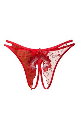 sous-vêtements Thong Lace Thong Briefs Dames Culottes Sexy Femmes Pantalons Body Grande Taille