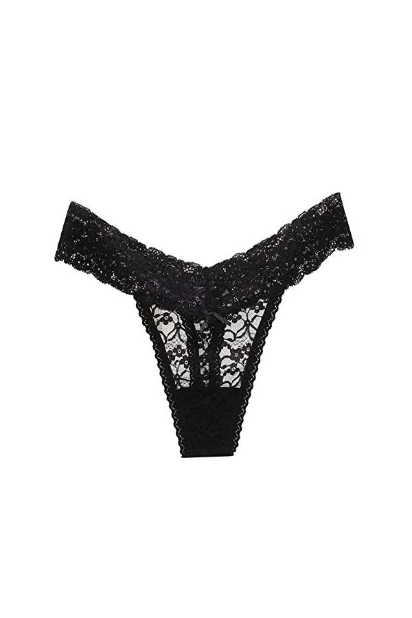 Ensemble Yoga Enfant Femmes Dentelle Grande Taille Sexy Femmes String T Pantalon Transparent Dentelle Coton Culotte Menstruel