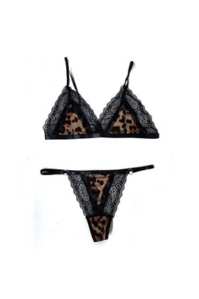Ensemble de lingerie pour femme avec bas à grande poitrine - Vêtements de nuit sexy deux pièces - Lingerie sous-vêtements, cu