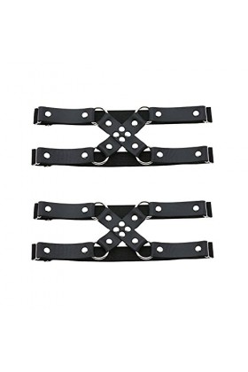 alisikee Lot de 2 porte-jarretelles réglables pour femme