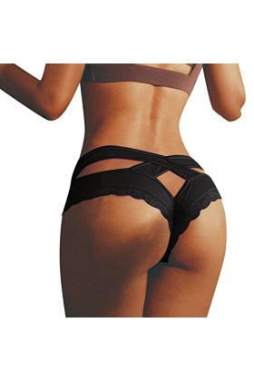 Lingerie Femme Sexy Ensemble Homme Sexy Hot y21k Femmes Sexy Maille Culottes Slips évider Lingerie Respirant Confort caleçon 