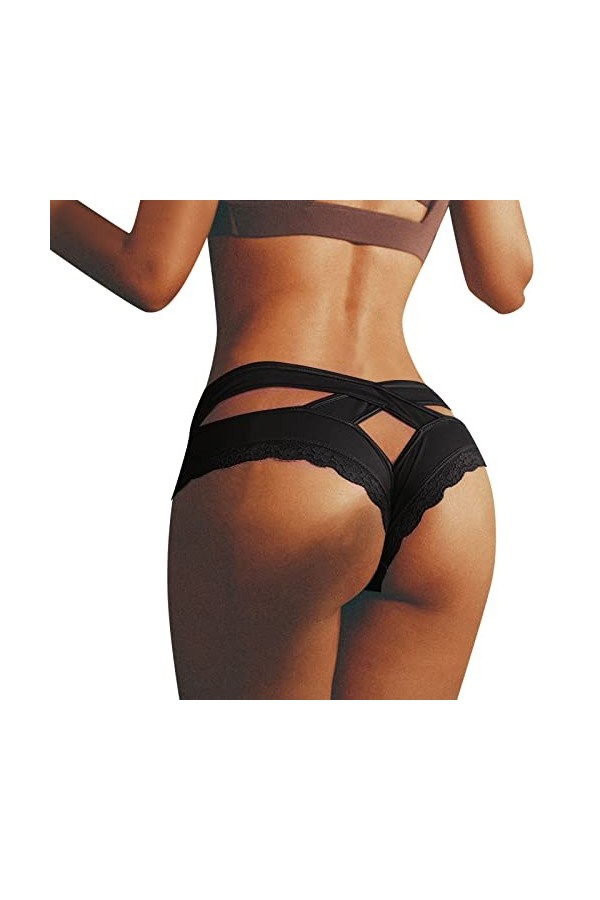 Lingerie Femme Sexy Ensemble Homme Sexy Hot y21k Femmes Sexy Maille Culottes Slips évider Lingerie Respirant Confort caleçon 