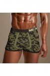 Générique String Homme Sexy Hot Dentelle Slips Boxer Hommes Camouflage Imprimé Respirant Mi Taille Sexy Stretch Slip Homme en
