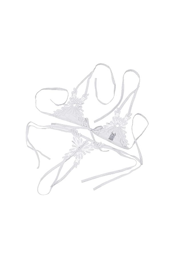 Ensemble Soutien Gorge et String Femme 2 Pièce sous-Vetements Dentelle Vêtements De Nuit Sexy Lingerie Sexy Ensemble Erotique