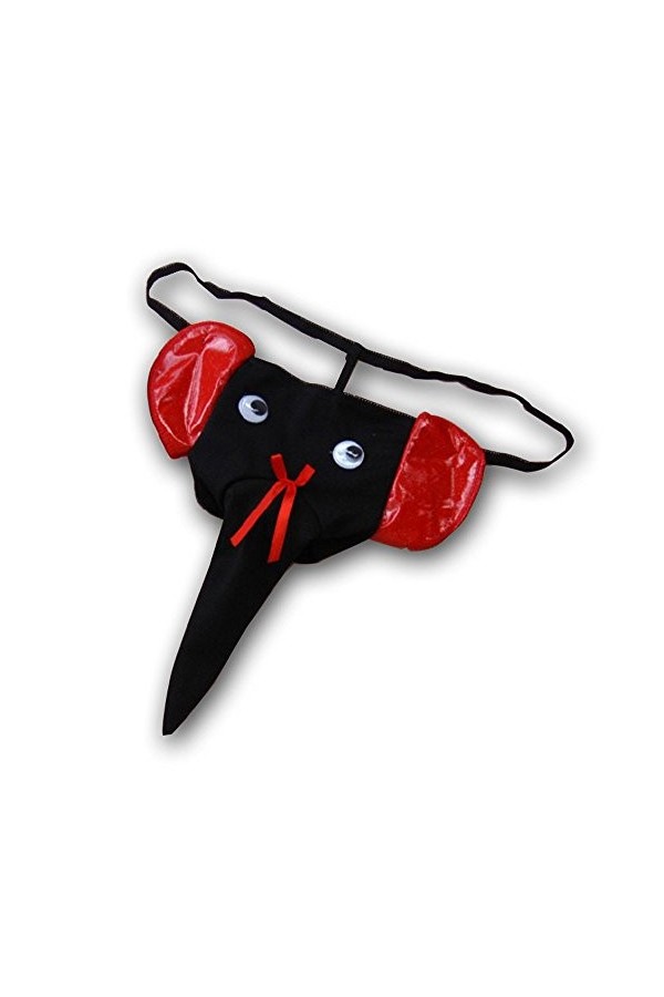 Thong avec Pochettes Slip Homme éLastique Plusieurs-PossibilitéS String Homme Sexy Respirantes Lingerie Sexy pour Homme Grand