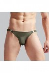 Générique String Homme Sexy Hot Dentelle Slips Boxer sous-vêtements pour Hommes Fit Translucide Glace Soie Taille Basse Boucl