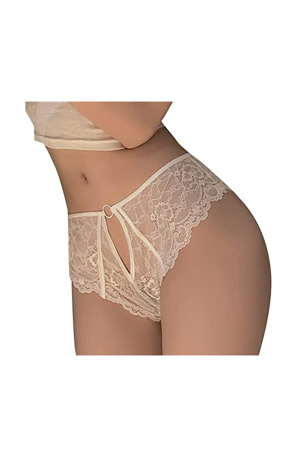 Générique Femmes Culotte Bikini Slips Taille Confortable Taille Haute 1 Paquet Slip Femme Culotte sous Vetements Culotte Hips