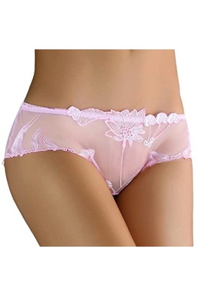 Culottes pour Femmes Sexy sous-vêtements Shorties Culottes Coton Entrejambe Décontracté Culottes Découpées Bustier Décontract