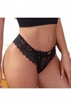 Générique String Ficelle pour Femme Hot Sexy - Culottes, Shorties et Strings Coquine Hot Ouverte G-String Ficelle Dentelle Cu
