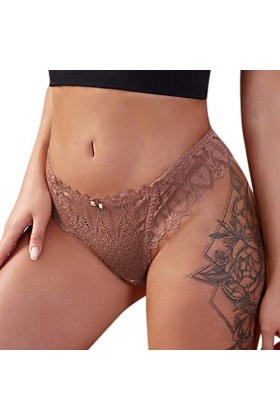 Générique String Ficelle pour Femme Hot Sexy - Culottes, Shorties et Strings Coquine Hot Ouverte G-String Ficelle Dentelle Cu