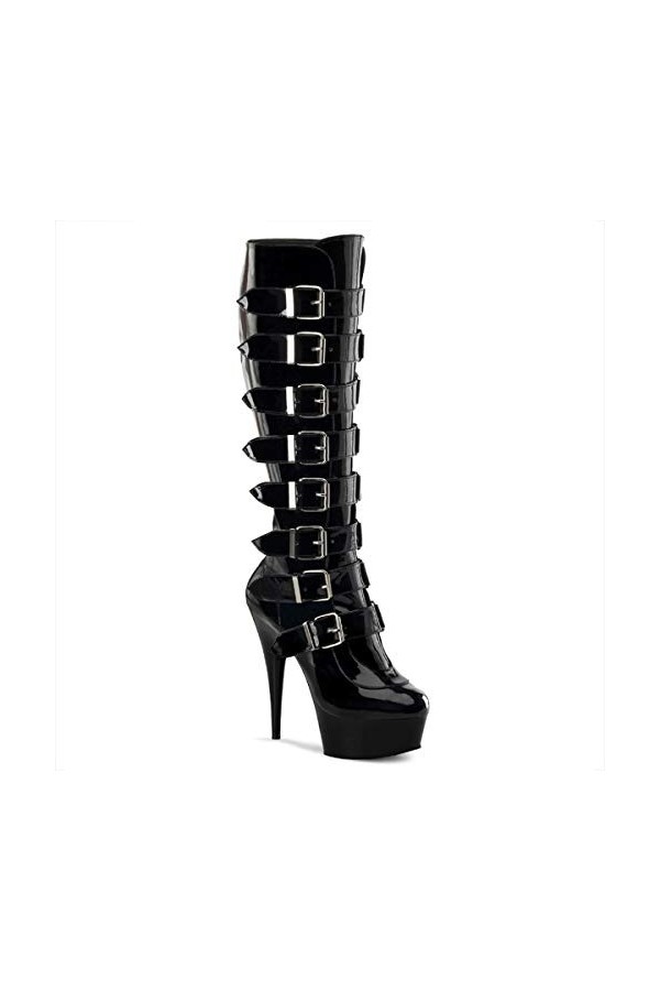 Pleaser DELIGHT-2049 Blk Pat/Blk UK 6 EU 39 