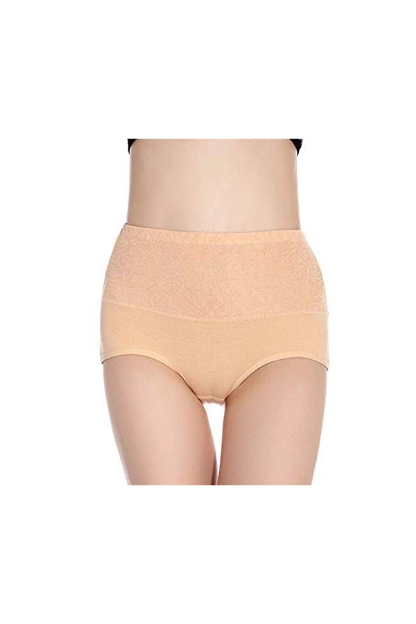 Générique Lingerie Noire Bande Culotte de contrôle du Ventre Taille Haute pour Femmes sous-vêtements Culotte Amincissante Sho