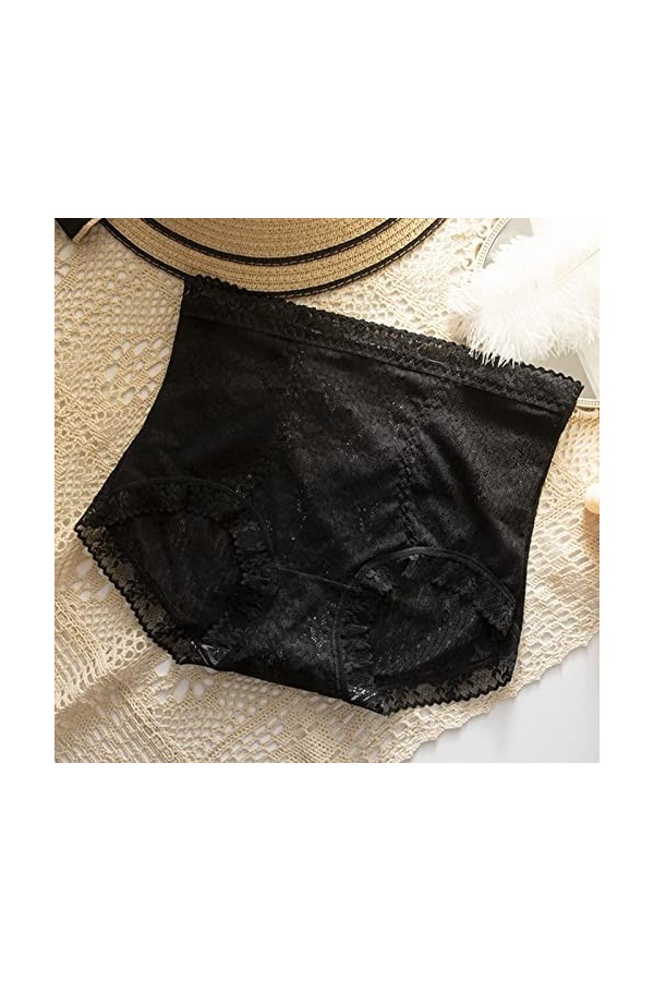 Lightning Deals Sales Today Body Lingerie Dentelle Sexy Culotte Taille Haute en Dentelle pour Femmes Menstruelle Adolescente 