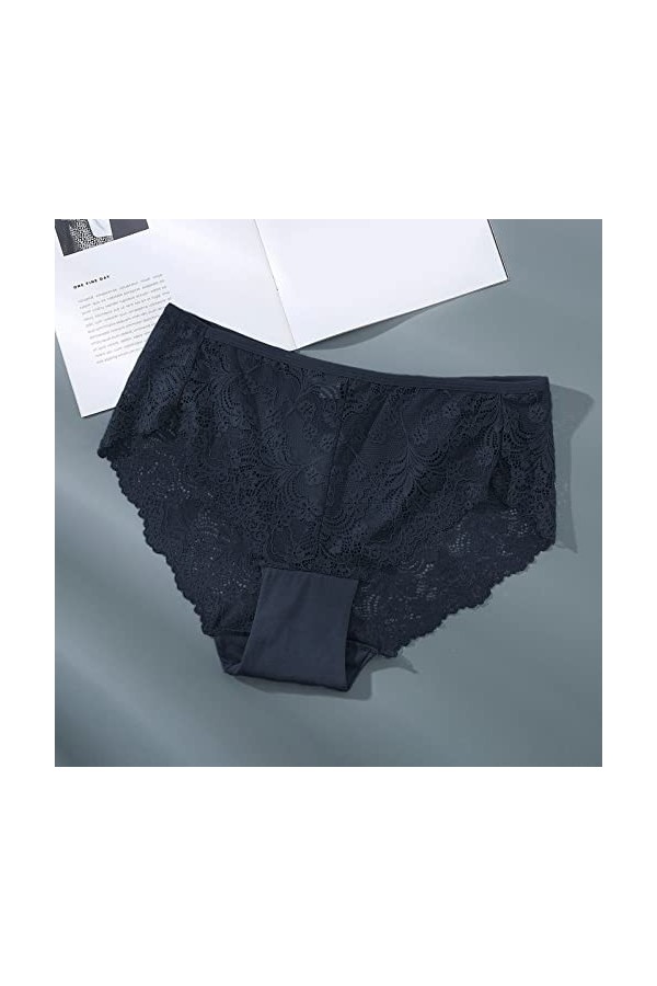 sous-vêtements Sexy Creux sous-Vêtements Dos Taille Dentelle Mi Haute Taille Creux Respirant Élargi Ceinture Ventre Mémoires 