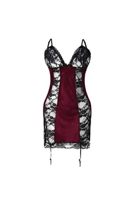 Lingerie Femme Sexy Ensemble Homme Sexy Hot y28.k Femmes Sexy Dentelle Noir Lingerie String Ensemble vêtements de Nuit Robe d