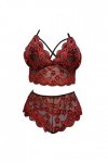 Lingerie Femme Sexy Ensemble Homme Sexy Hot y20k Garteresse Lingerie sous-vêtements vêtements de Dentelle Anneau de Dentelle 