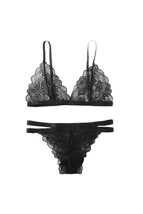 Lingerie Femme Sexy Ensemble Homme Sexy Hot y20k Femmes V Cou SexyBabydoll Lingerie Dentelle Dos Longe sous-Vêtements Costume