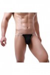 Junhasgood Strings Sexy Homme Hommes Mens Sexy Lingerie Européenne Et Chaîne Dentelle Ajourée Mens String Goût sous-Vêtements